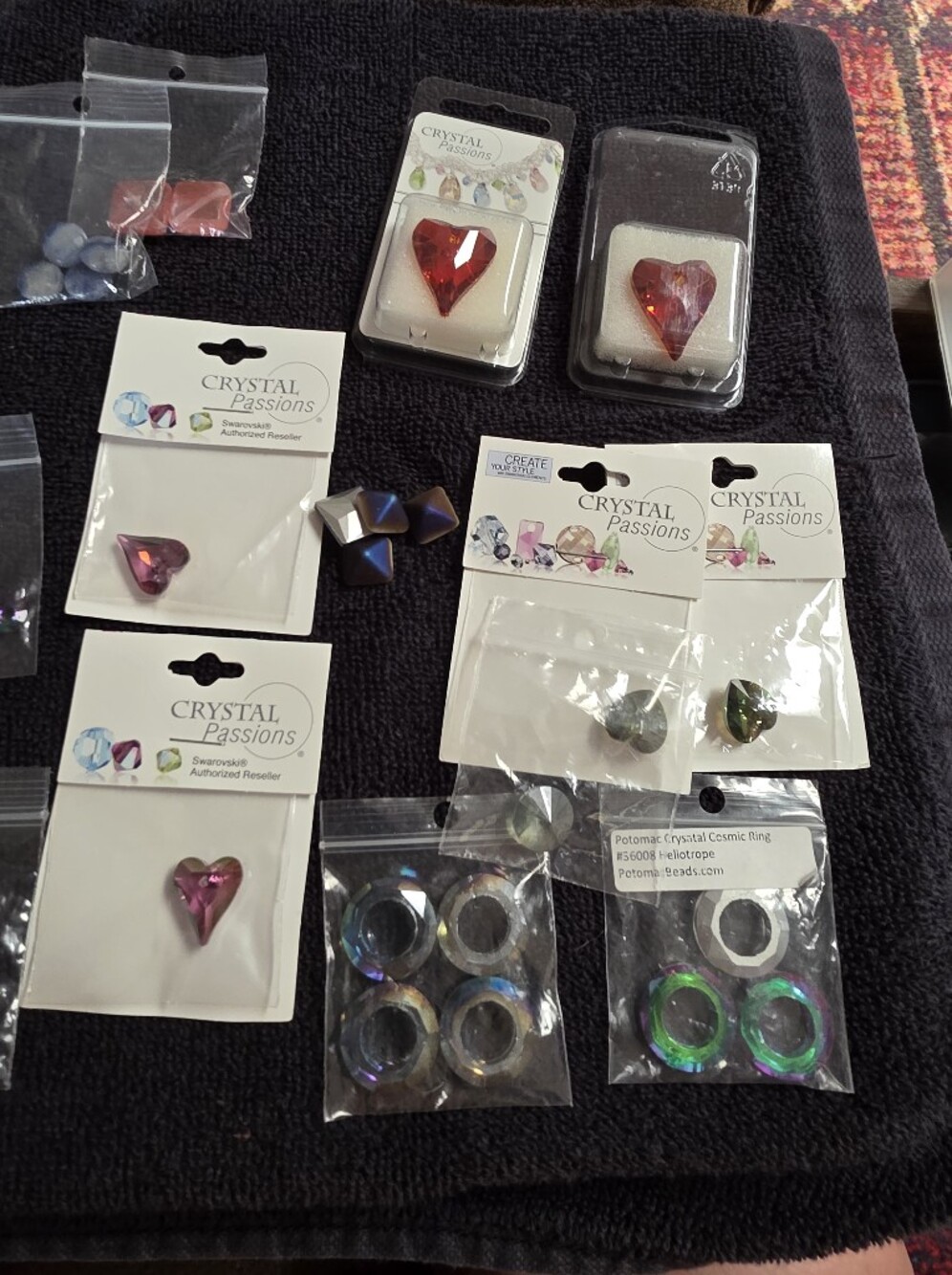 Assorted Crystal & Rhinestone Jewelry Embellishments - Picture 2 of 8